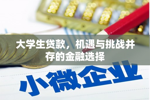 两当大学生贷款，机遇与挑战并存的金融选择