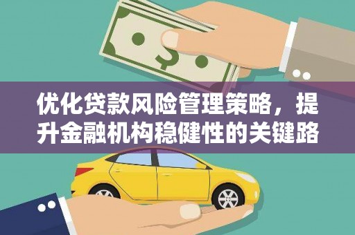 两当优化贷款风险管理策略，提升金融机构稳健性的关键路径