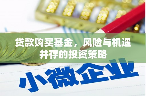 两当贷款购买基金，风险与机遇并存的投资策略