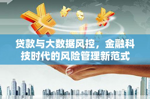 两当贷款与大数据风控，金融科技时代的风险管理新范式