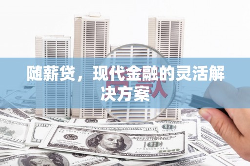 两当随薪贷，现代金融的灵活解决方案