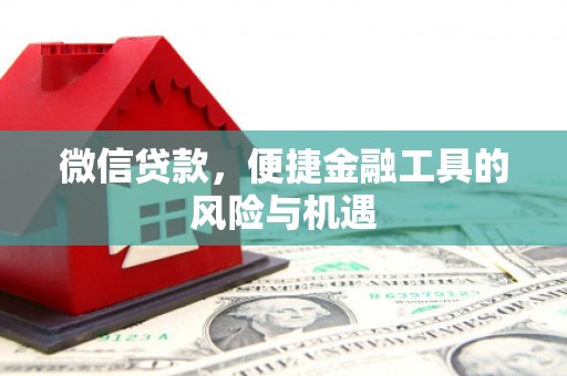 两当微信贷款，便捷金融工具的风险与机遇