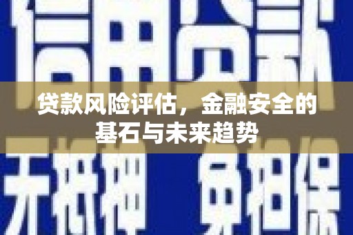 两当贷款风险评估，金融安全的基石与未来趋势