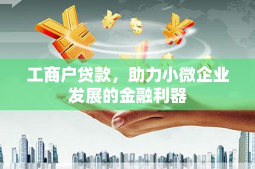 两当工商户贷款，助力小微企业发展的金融利器