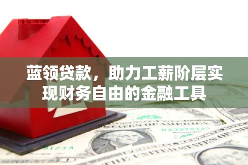 两当蓝领贷款，助力工薪阶层实现财务自由的金融工具