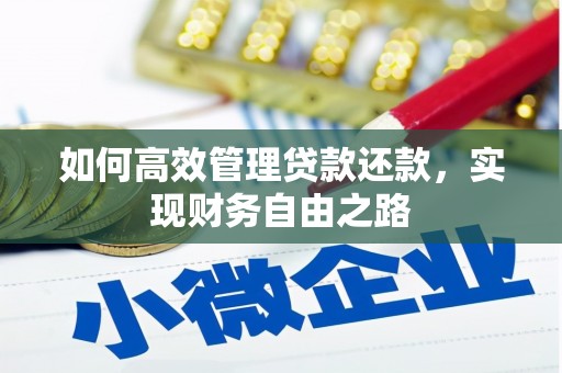 两当如何高效管理贷款还款，实现财务自由之路