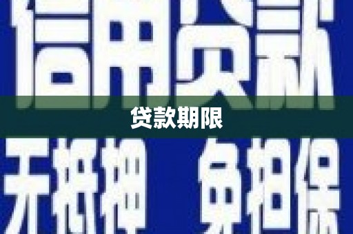 两当贷款期限