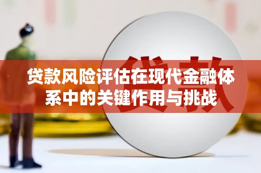 两当贷款风险评估在现代金融体系中的关键作用与挑战