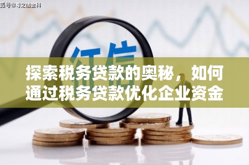 两当探索税务贷款的奥秘，如何通过税务贷款优化企业资金流