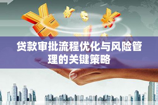 两当贷款审批流程优化与风险管理的关键策略