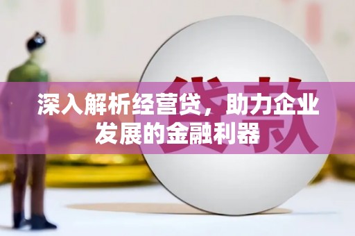 两当深入解析经营贷，助力企业发展的金融利器