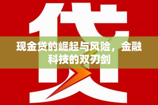 两当现金贷的崛起与风险，金融科技的双刃剑