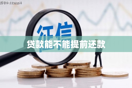 两当贷款能不能提前还款
