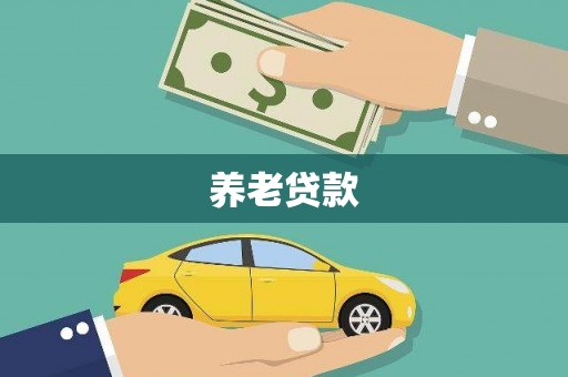 两当养老贷款