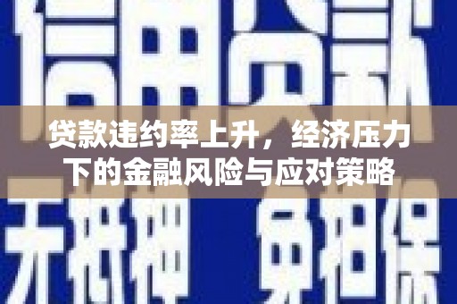 两当贷款违约率上升，经济压力下的金融风险与应对策略