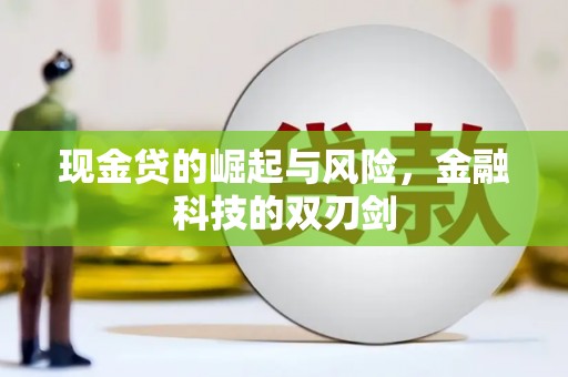 两当现金贷的崛起与风险，金融科技的双刃剑