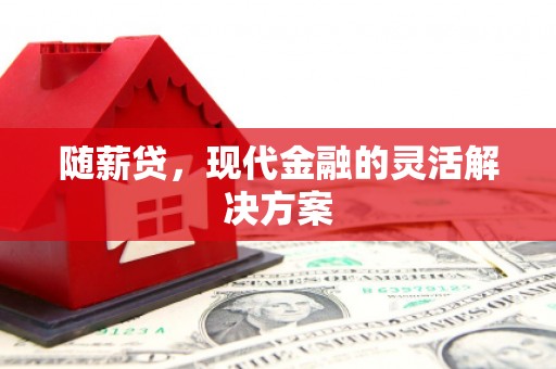 两当随薪贷，现代金融的灵活解决方案