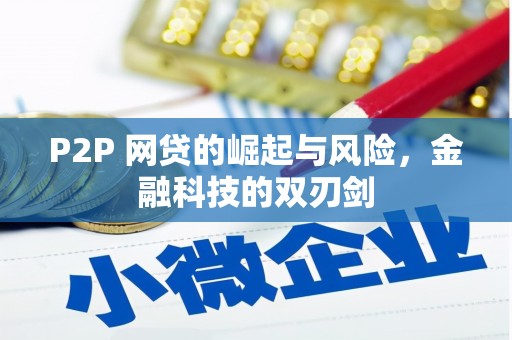 两当P2P 网贷的崛起与风险，金融科技的双刃剑