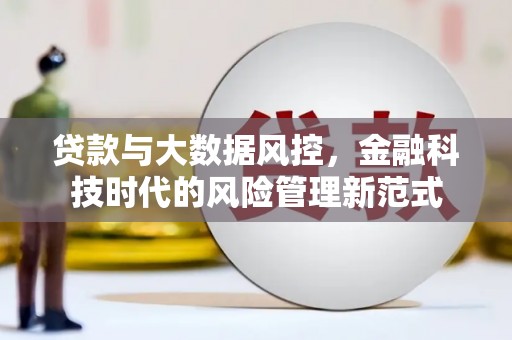 两当贷款与大数据风控，金融科技时代的风险管理新范式