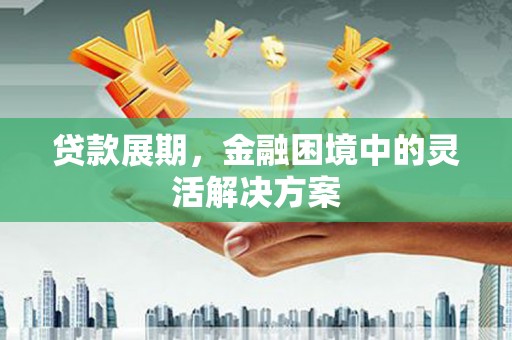 两当贷款展期，金融困境中的灵活解决方案