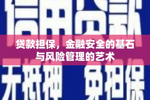 两当贷款担保，金融安全的基石与风险管理的艺术