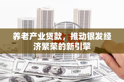 两当养老产业贷款，推动银发经济繁荣的新引擎