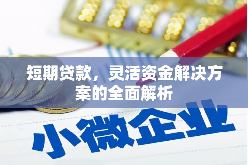 两当短期贷款，灵活资金解决方案的全面解析