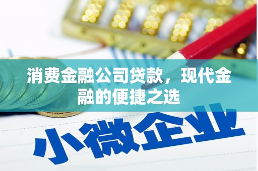 两当消费金融公司贷款，现代金融的便捷之选