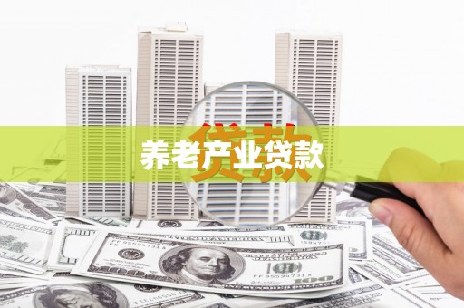 两当养老产业贷款