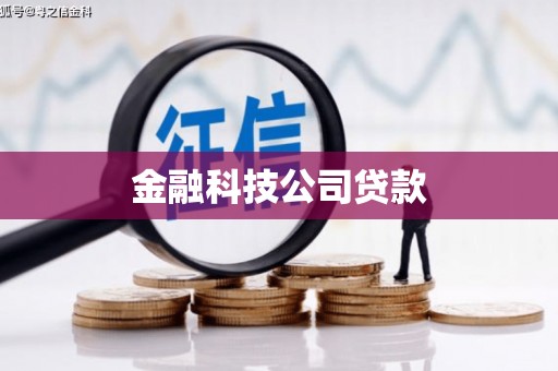 两当金融科技公司贷款