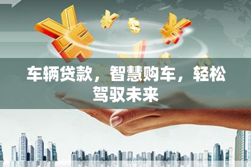 两当车辆贷款，智慧购车，轻松驾驭未来